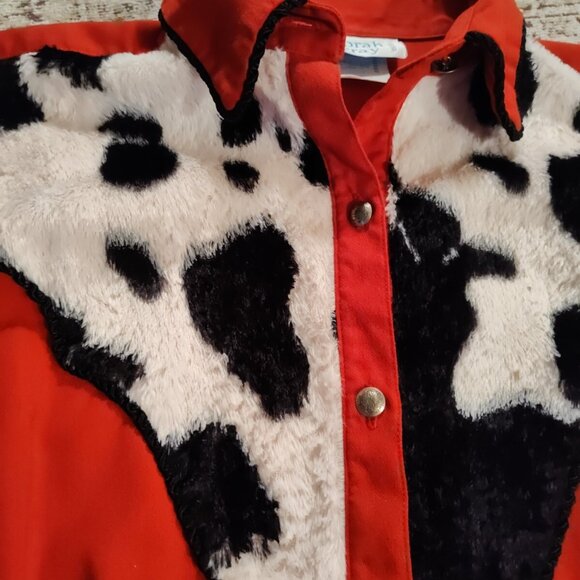 VINTAGE Riding Cowboy Western Shirt Stunning Deborah Murray Made in Canada - Picture 3 of 11